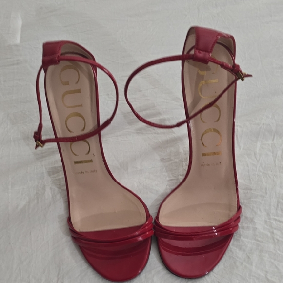 Gucci Shoes - Gucci Women's Cherry Red High Heels
